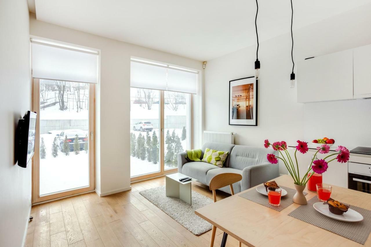 #stayhere - Modern Designer 1BDR Apartment in Artistic District Wilna Exterior foto