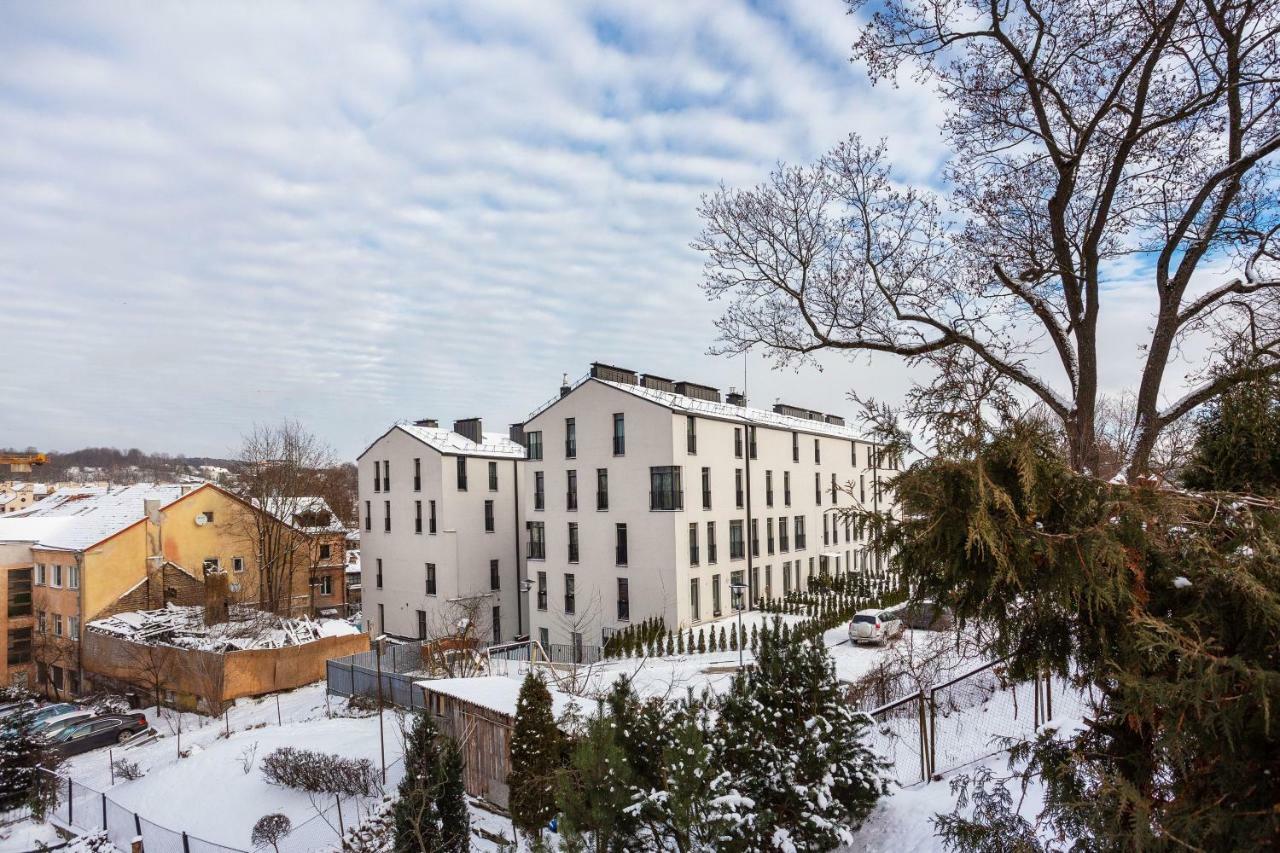 #stayhere - Modern Designer 1BDR Apartment in Artistic District Wilna Exterior foto